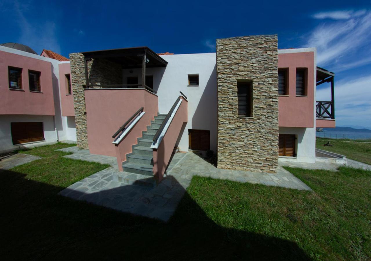 Beachfront Stylish Maisonette In Ierissos Exterior photo